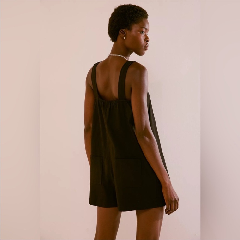 Free people Beach 🌸Stylish Black Sleeveless Dress - Picture 8 of 14